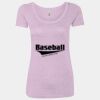 Women’s Triblend Scoop Neck T-Shirt Thumbnail