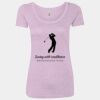 Women’s Triblend Scoop Neck T-Shirt Thumbnail