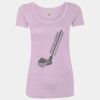 Women’s Triblend Scoop Neck T-Shirt Thumbnail