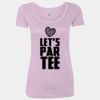 Women’s Triblend Scoop Neck T-Shirt Thumbnail