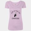 Women’s Triblend Scoop Neck T-Shirt Thumbnail
