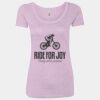 Women’s Triblend Scoop Neck T-Shirt Thumbnail