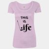 Women’s Triblend Scoop Neck T-Shirt Thumbnail