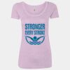 Women’s Triblend Scoop Neck T-Shirt Thumbnail