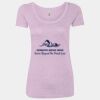 Women’s Triblend Scoop Neck T-Shirt Thumbnail