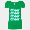 Women’s Triblend Scoop Neck T-Shirt Thumbnail