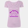 Women’s Triblend Scoop Neck T-Shirt Thumbnail