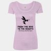 Women’s Triblend Scoop Neck T-Shirt Thumbnail