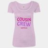 Women’s Triblend Scoop Neck T-Shirt Thumbnail