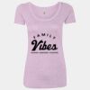 Women’s Triblend Scoop Neck T-Shirt Thumbnail