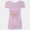 Women’s Triblend Scoop Neck T-Shirt Thumbnail