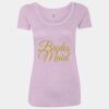 Women’s Triblend Scoop Neck T-Shirt Thumbnail