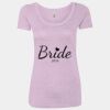 Women’s Triblend Scoop Neck T-Shirt Thumbnail
