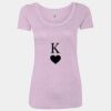 Women’s Triblend Scoop Neck T-Shirt Thumbnail