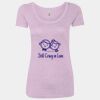 Women’s Triblend Scoop Neck T-Shirt Thumbnail