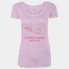 Women’s Triblend Scoop Neck T-Shirt Thumbnail