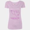 Women’s Triblend Scoop Neck T-Shirt Thumbnail