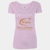 Women’s Triblend Scoop Neck T-Shirt Thumbnail