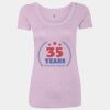 Women’s Triblend Scoop Neck T-Shirt Thumbnail