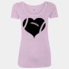 Women’s Triblend Scoop Neck T-Shirt Thumbnail