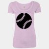 Women’s Triblend Scoop Neck T-Shirt Thumbnail