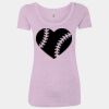 Women’s Triblend Scoop Neck T-Shirt Thumbnail