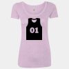 Women’s Triblend Scoop Neck T-Shirt Thumbnail