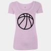 Women’s Triblend Scoop Neck T-Shirt Thumbnail