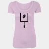Women’s Triblend Scoop Neck T-Shirt Thumbnail