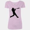 Women’s Triblend Scoop Neck T-Shirt Thumbnail