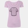 Women’s Triblend Scoop Neck T-Shirt Thumbnail