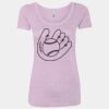 Women’s Triblend Scoop Neck T-Shirt Thumbnail