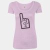 Women’s Triblend Scoop Neck T-Shirt Thumbnail