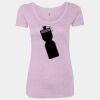 Women’s Triblend Scoop Neck T-Shirt Thumbnail
