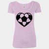 Women’s Triblend Scoop Neck T-Shirt Thumbnail