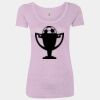 Women’s Triblend Scoop Neck T-Shirt Thumbnail
