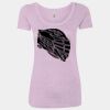 Women’s Triblend Scoop Neck T-Shirt Thumbnail