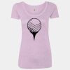 Women’s Triblend Scoop Neck T-Shirt Thumbnail