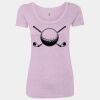 Women’s Triblend Scoop Neck T-Shirt Thumbnail