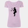 Women’s Triblend Scoop Neck T-Shirt Thumbnail