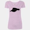Women’s Triblend Scoop Neck T-Shirt Thumbnail