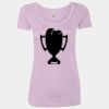 Women’s Triblend Scoop Neck T-Shirt Thumbnail