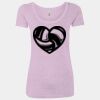 Women’s Triblend Scoop Neck T-Shirt Thumbnail
