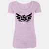 Women’s Triblend Scoop Neck T-Shirt Thumbnail