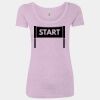Women’s Triblend Scoop Neck T-Shirt Thumbnail