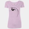 Women’s Triblend Scoop Neck T-Shirt Thumbnail