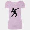 Women’s Triblend Scoop Neck T-Shirt Thumbnail