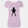 Women’s Triblend Scoop Neck T-Shirt Thumbnail