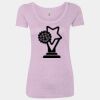 Women’s Triblend Scoop Neck T-Shirt Thumbnail
