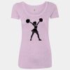 Women’s Triblend Scoop Neck T-Shirt Thumbnail